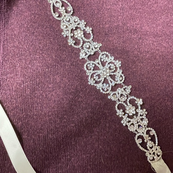 Beaded wedding belt - Picture 5 of 5